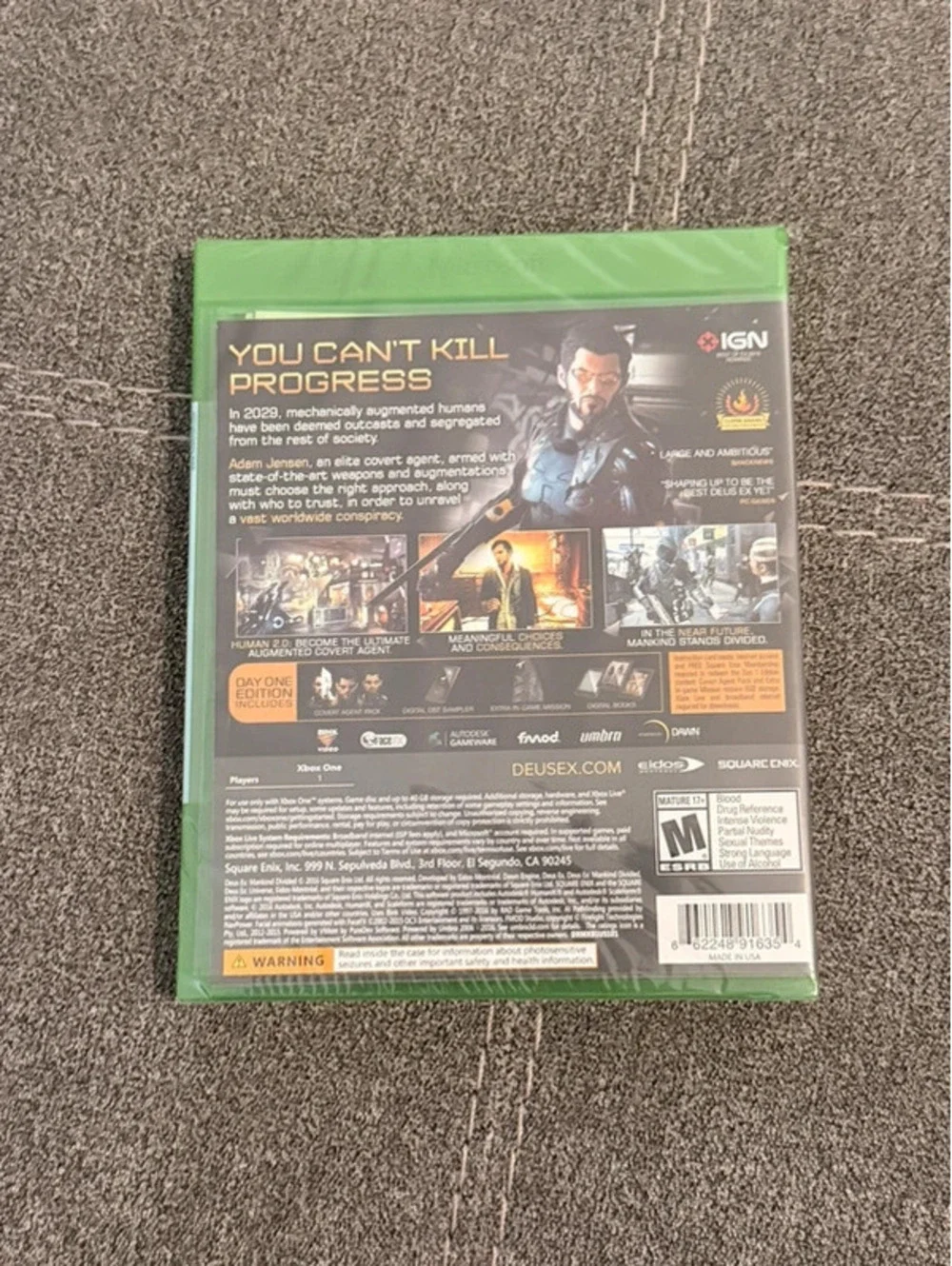 Deus Ex: Mankind Divided for Xbox One